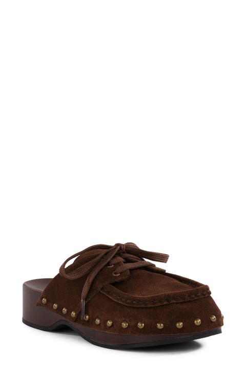 Soak It In Leather Clog