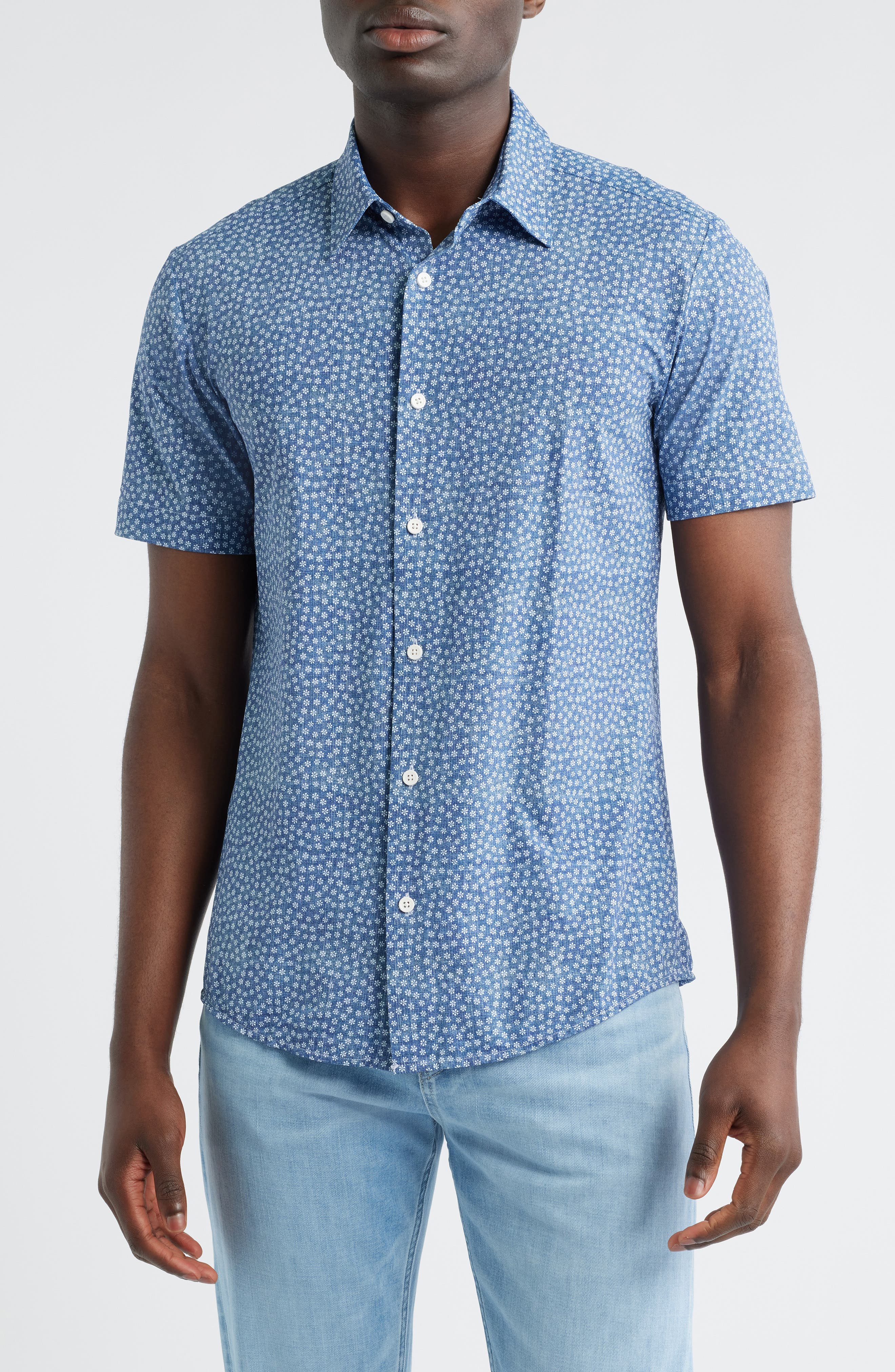 Roan Ken Short Sleeve Button-Up Shirt