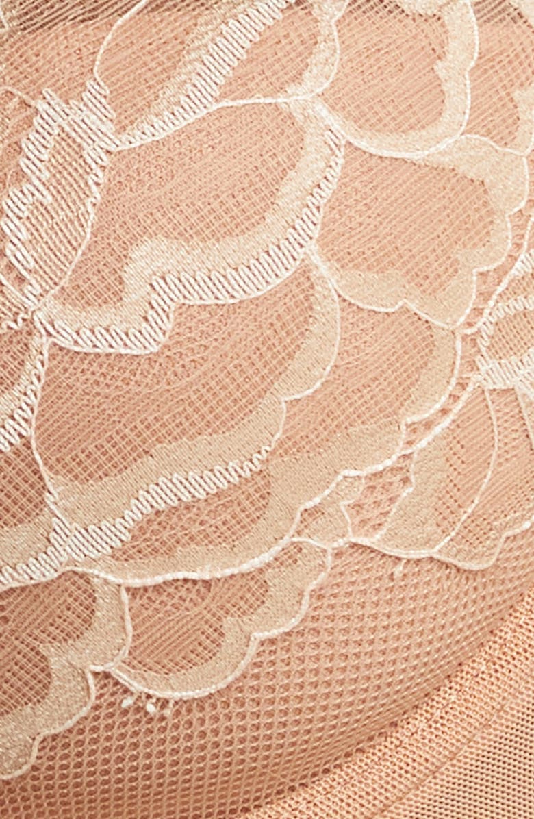 Natori Flora Underwire Contour Bra, Alternate, color, Glaze/ Cash