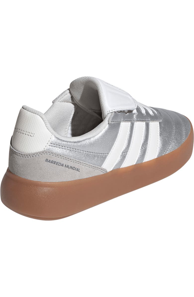 adidas Barreda Mundial Sneaker, Alternate, color, Silver/ White/ Iron Met.