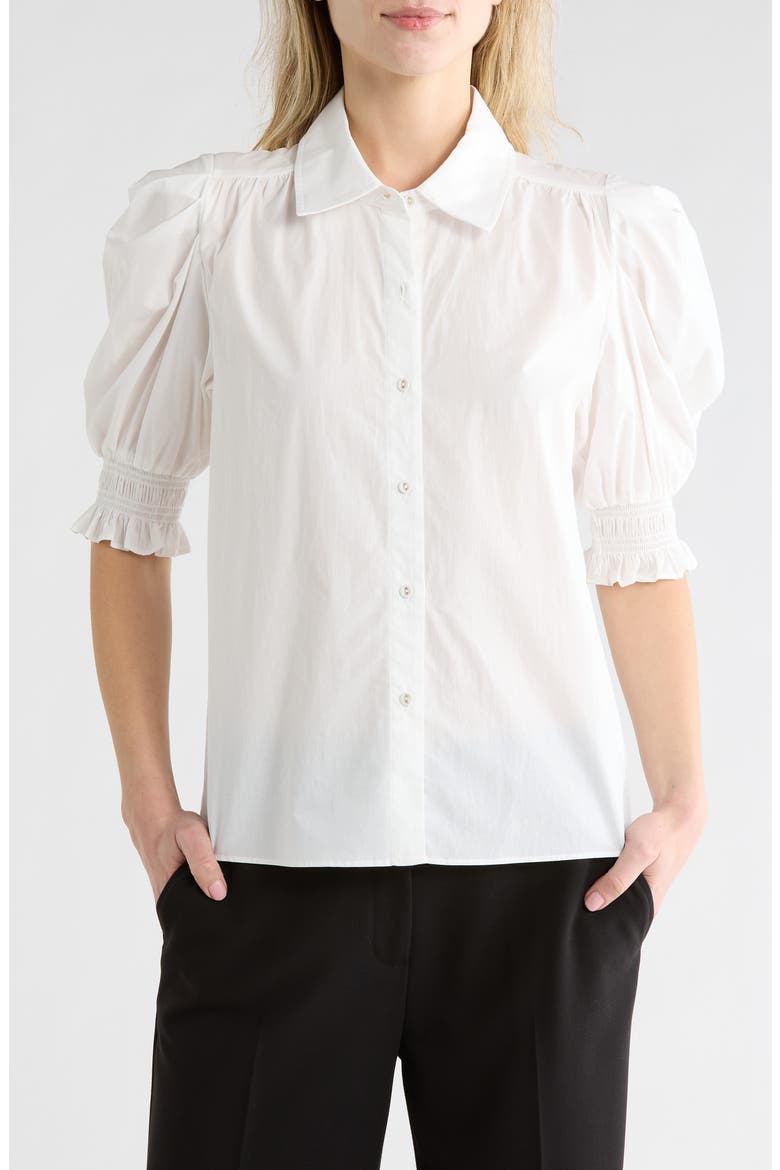 Corinne Puff Sleeve Button-Up Shirt (Women) | Nordstromrack