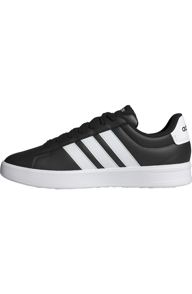 adidas Grand Court 3.0 Sneaker, Alternate, color, Core Black/ White/ White