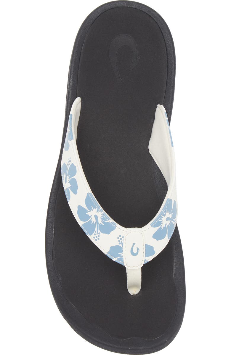 OluKai Ohana Flip Flop, Alternate, color, White Sand / Pua