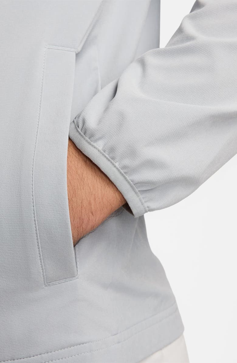 Nike Tour Water Repellent Full Zip Golf Jacket, Alternate, color, Light Smoke Grey/ Black