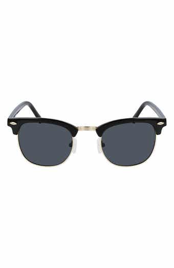 Cole Haan 49mm Polarized Tapered Round Sunglasses