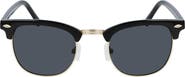 Cole Haan 49mm Polarized Tapered Round Sunglasses