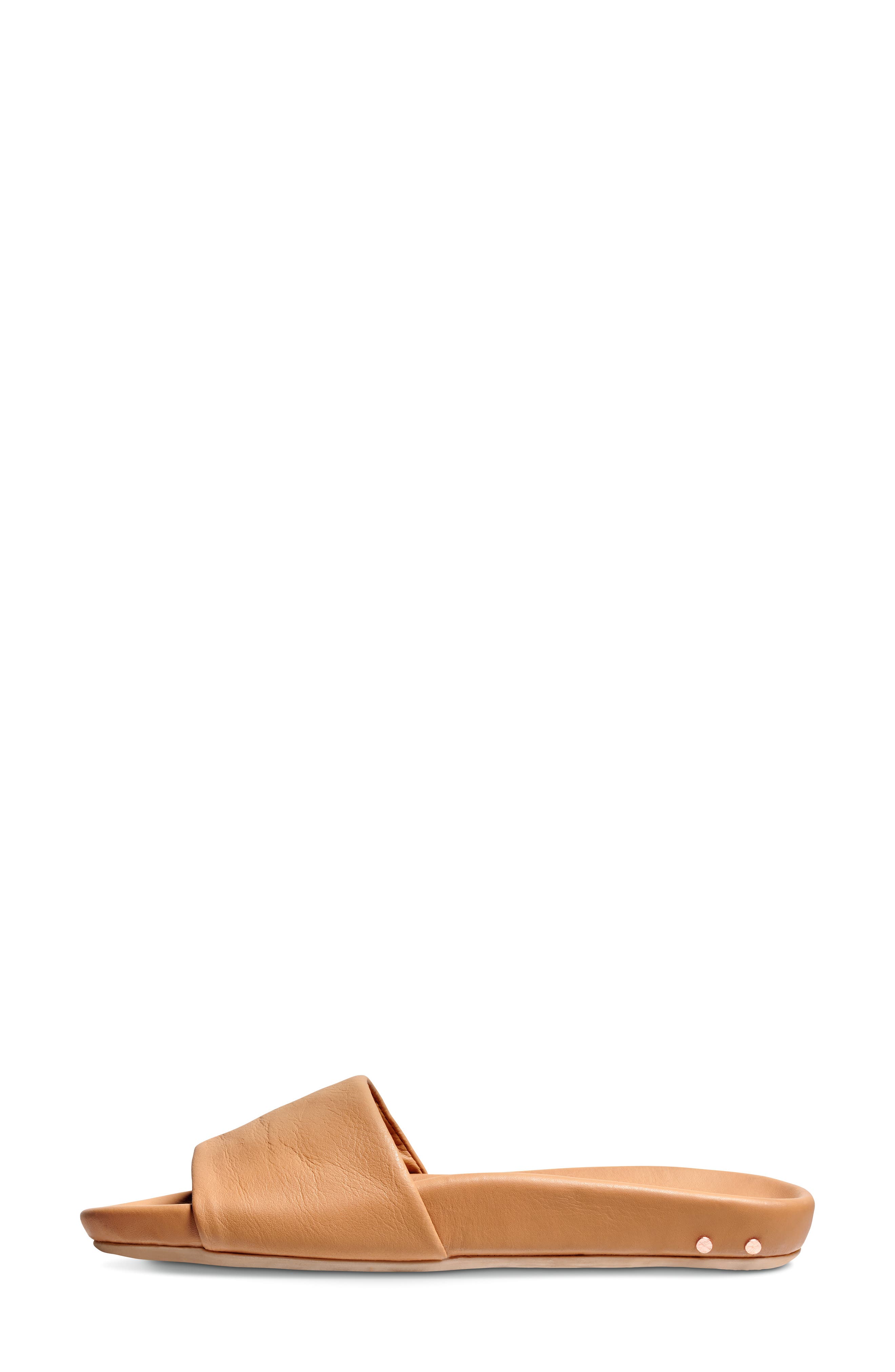 Gallito Slide Sandal, Alternate, color, HONEY