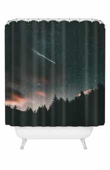 Deny Designs Shooting Star Shower Curtain