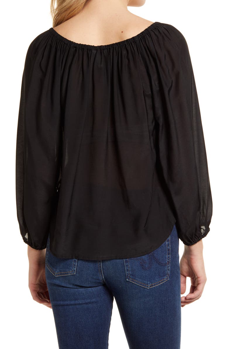 Tommy Bahama Mia Coast Long Sleeve Woven Top, Alternate, color,