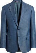 Emporio Armani Slub Teal Sport Coat
