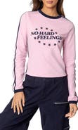 EDIKTED No Hard Feelings Graphic T-Shirt