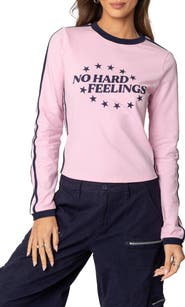 EDIKTED No Hard Feelings Graphic T-Shirt