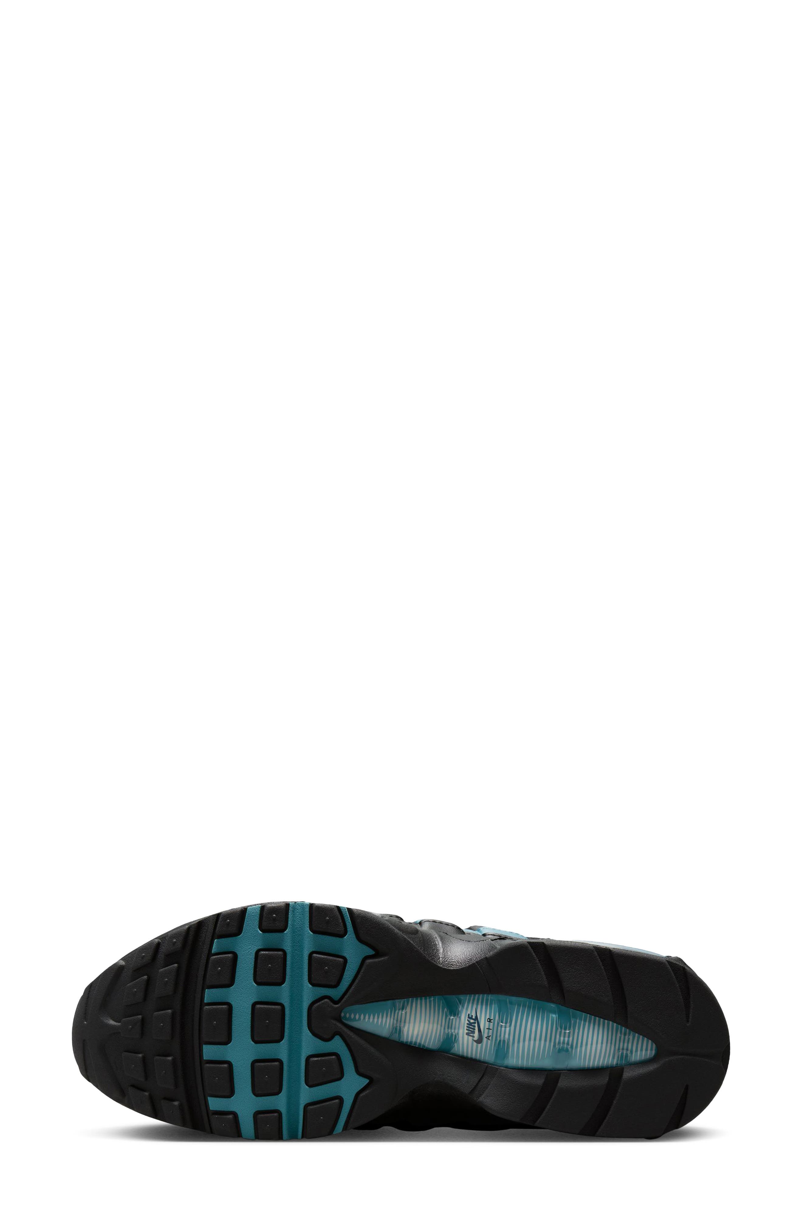 Air Max 95 Sneaker, Alternate, color, SMOKEY BLUE/ BLACK/ SILVER