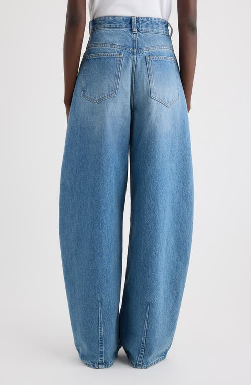 Jacquemus Le De-nîmes Ovalo Wide Leg Jeans In Multi
