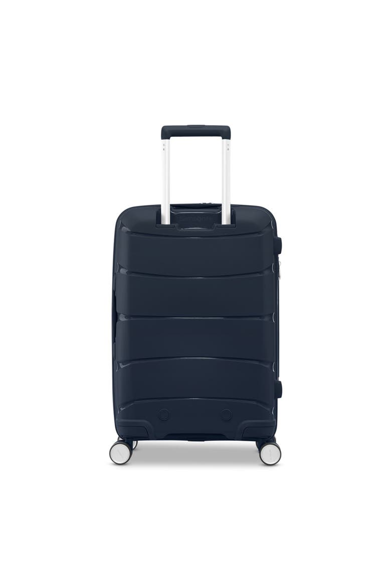 Outline Pro 21" Carry On Spinner Luggage, Alternate, color, Midnight Blue