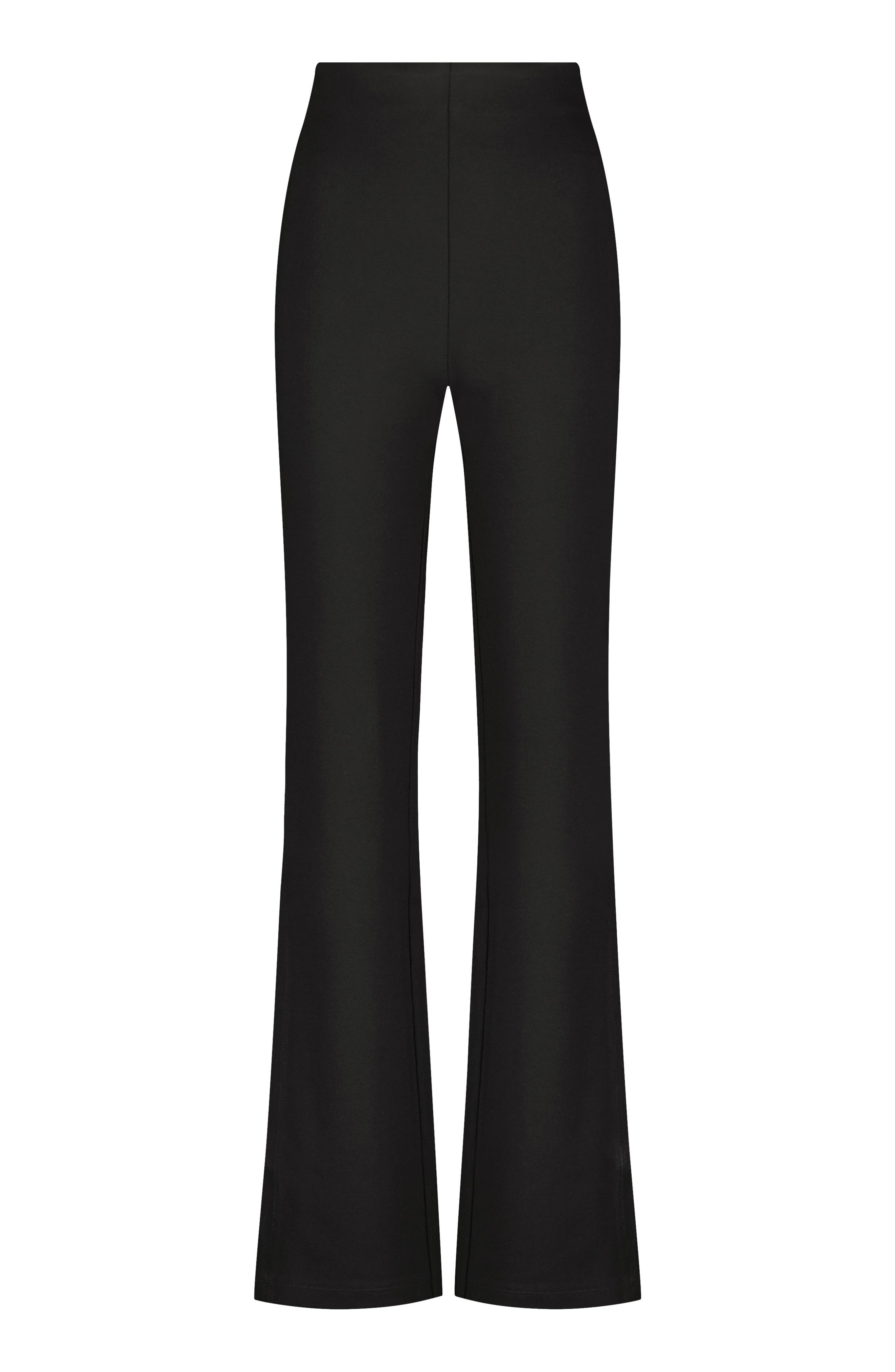 Marcella Pearson Slit Flare Leg Pants (Women) | Nordstrom