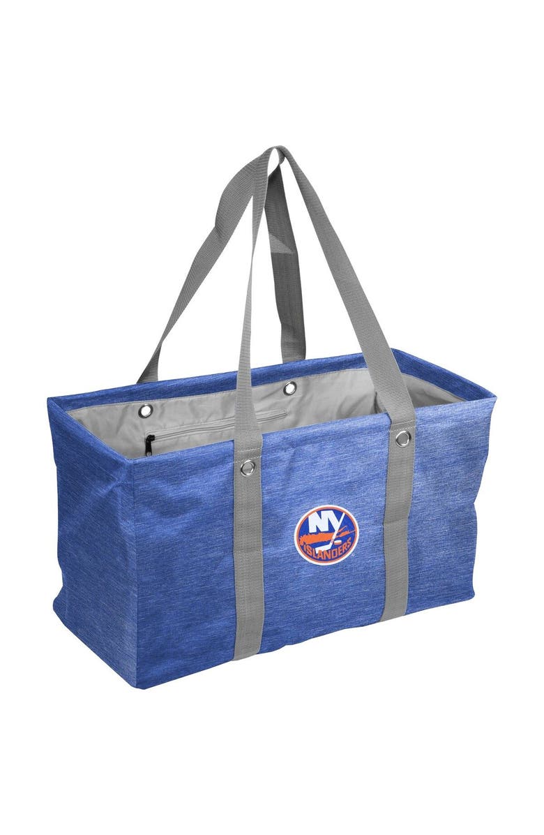LOGO BRANDS New York Islanders Crosshatch Picnic Caddy Tote Bag, Main, color, Royal