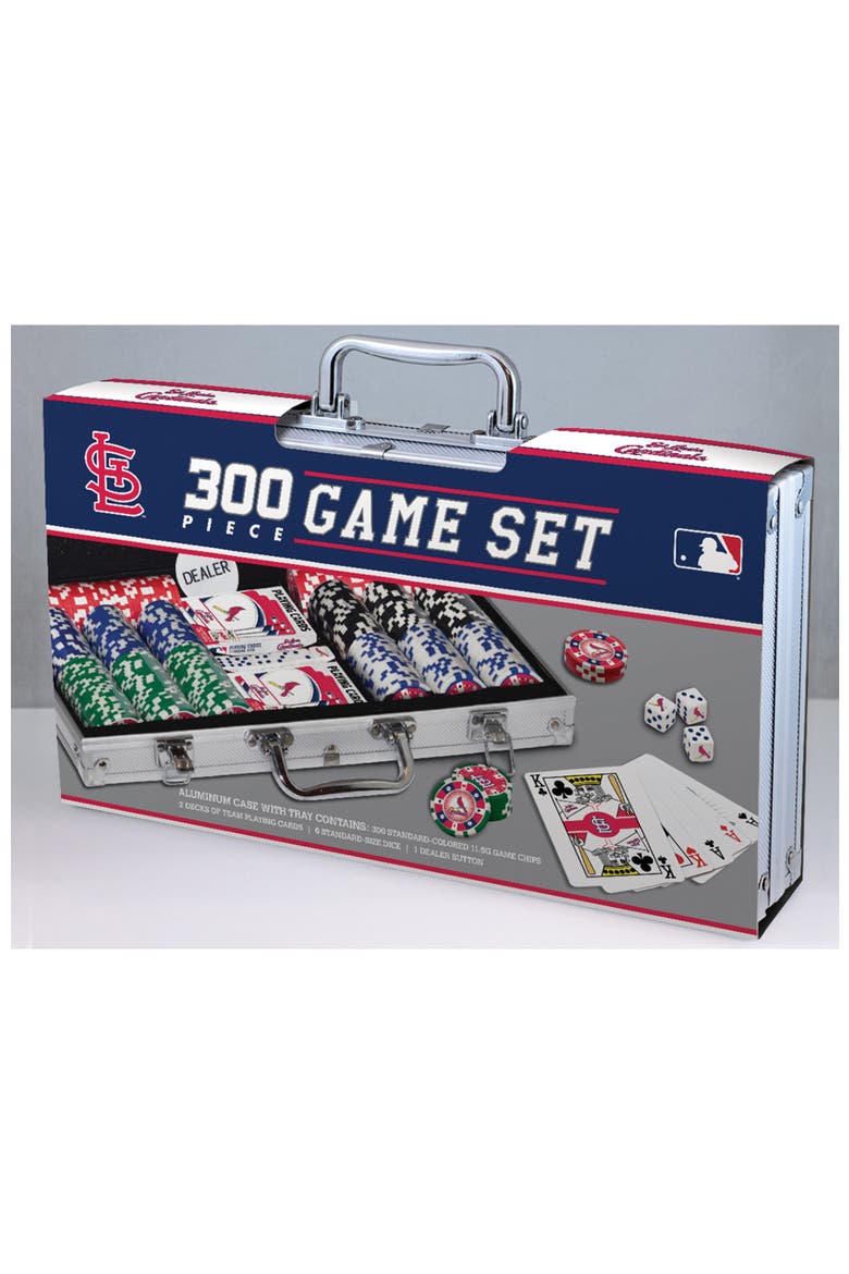 St. Louis Cardinals 300 Piece Poker Set, Main, color, Multicolor