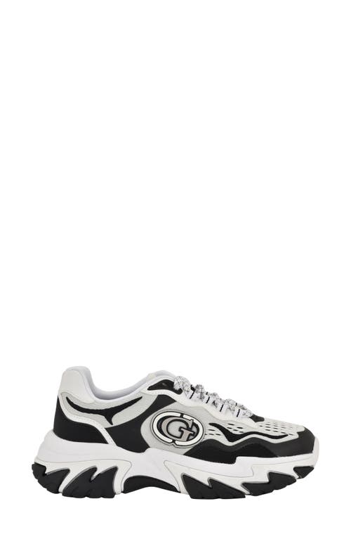 Guess Nennzo Chunky Sole Sneaker In Multi