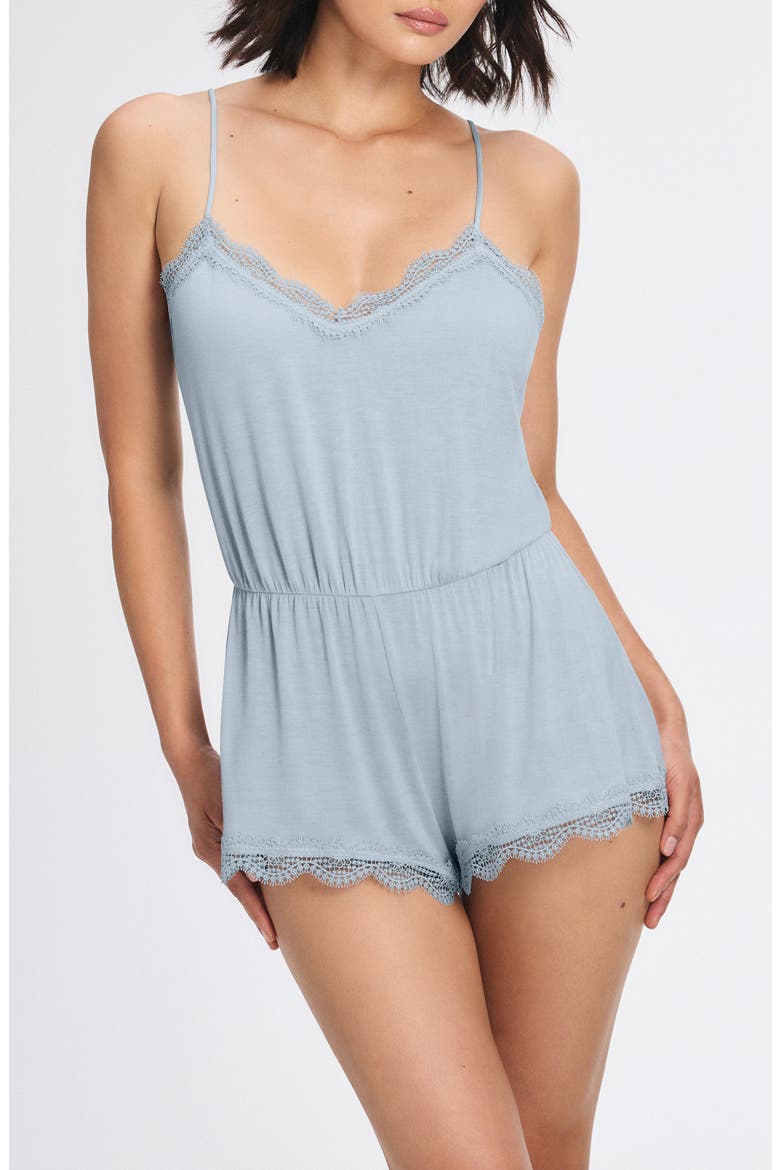 SAVAGE X FENTY Gossamer Dreams Sleep Romper (Women) | Nordstrom