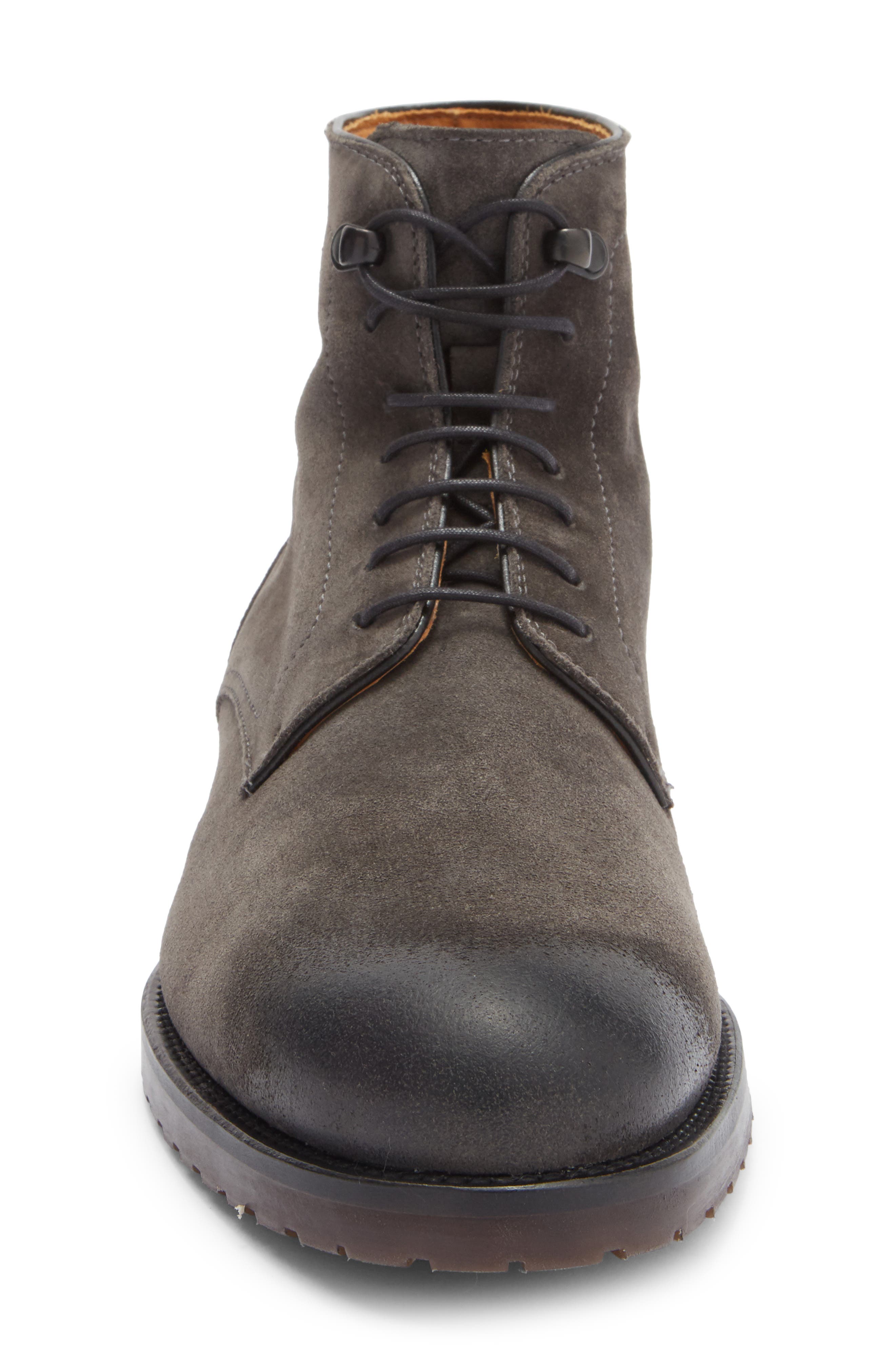 Magnanni Kam II Boot, Alternate, color, Grey Oiled Suede
