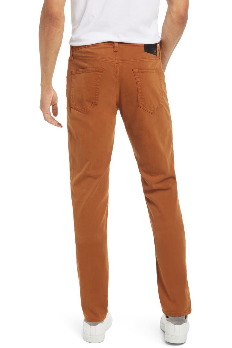 Tellis Slim Fit Sateen Pants (Nordstrom Exclusive), Alternate, color, CLAY STONE