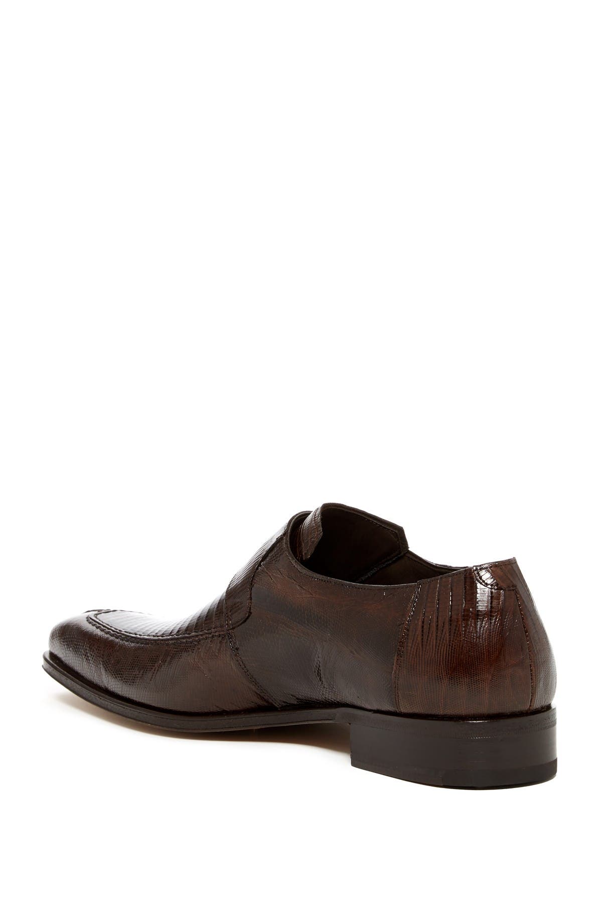 Mezlan Genuine Lizard Loafer, Alternate, color, 