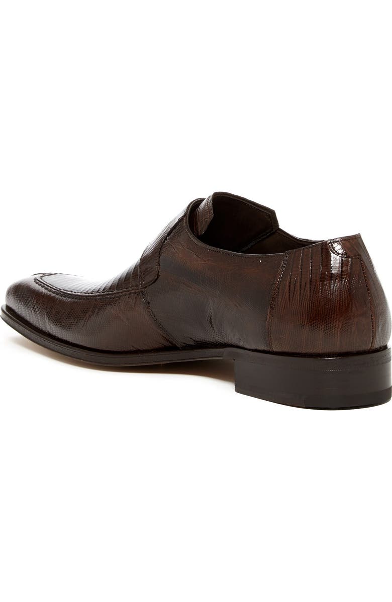 Mezlan Genuine Lizard Loafer, Alternate, color,