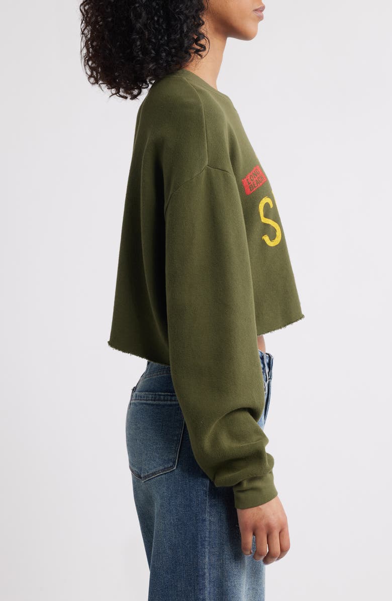 Daydreamer California Sublime Crop Graphic Sweatshirt, Alternate, color, 