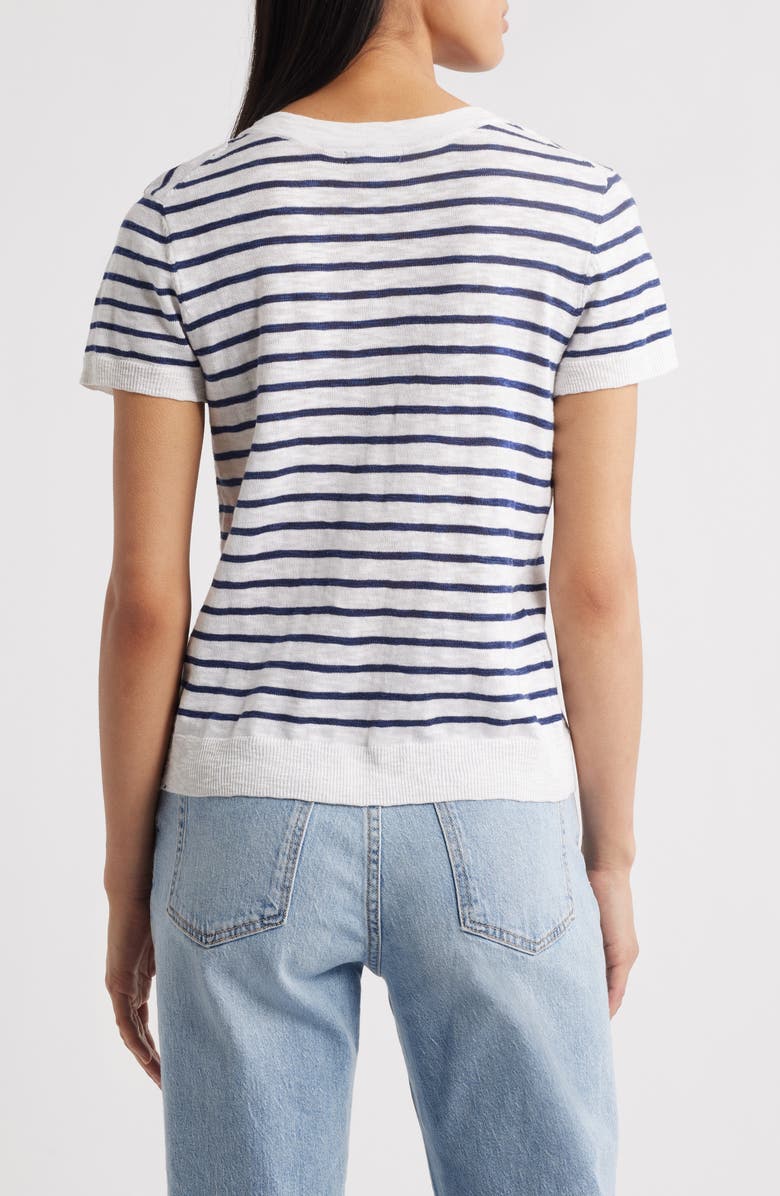 Hatley Stripe Crewneck T-Shirt, Alternate, color, 