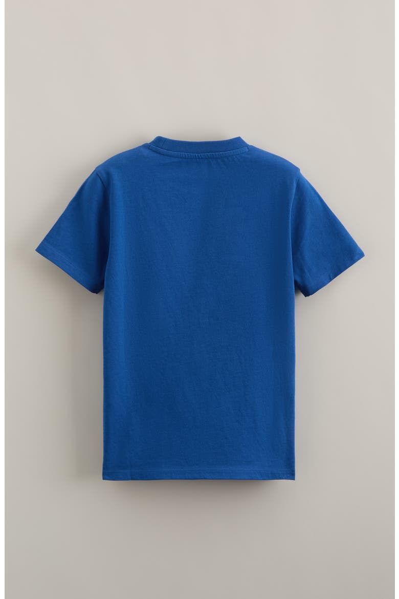Kids' Graphic T-Shirt, Alternate, color, BLUE GALAXY PICNIC SNACKS