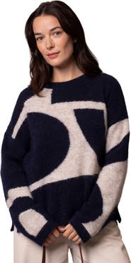 Celtic & Co. Abstract Geo Sweater