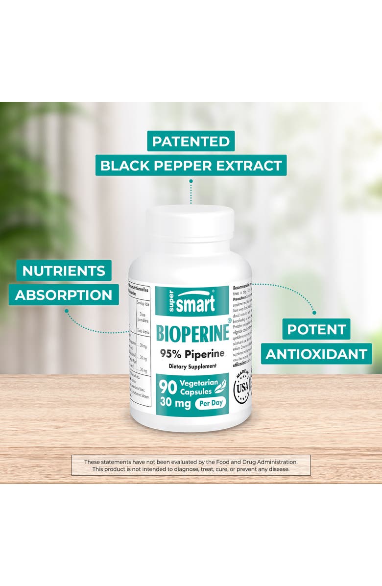 SuperSmart BioPerine 30mg per Day, Alternate, color, NO COLOR