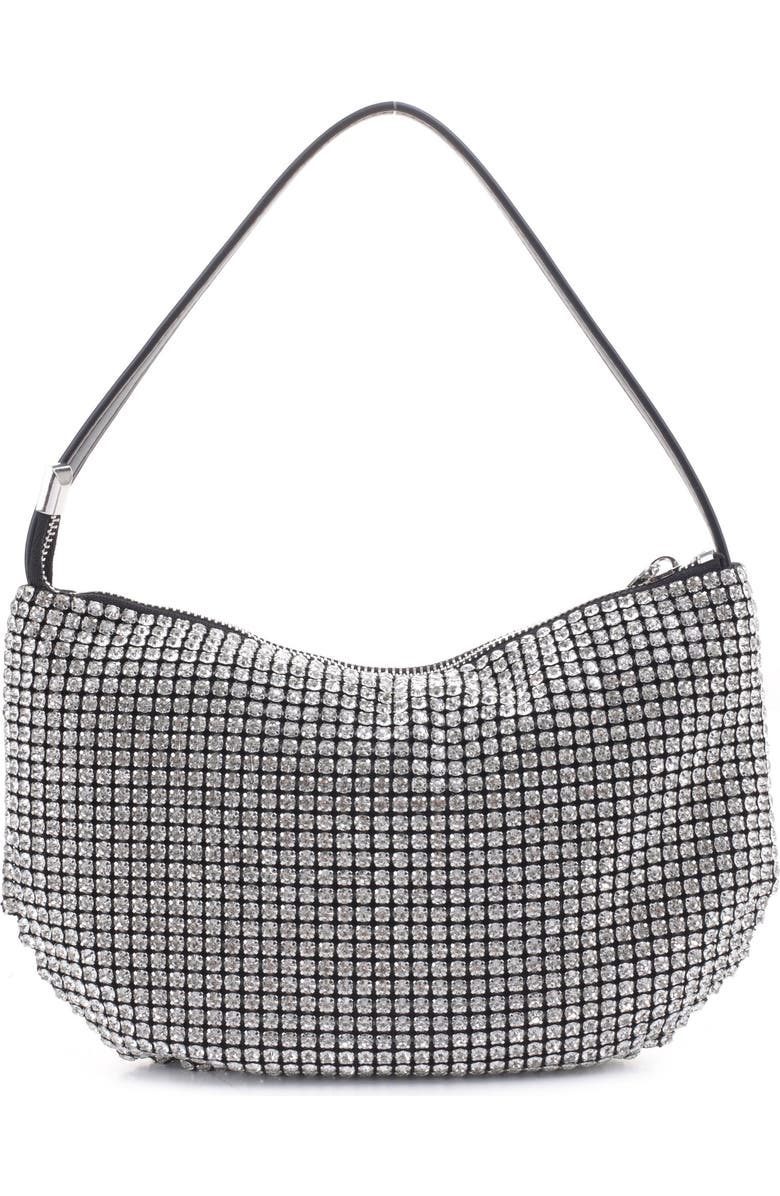 Mali + Lili Luna Rhinestone Shoulder Bag, Main, color,