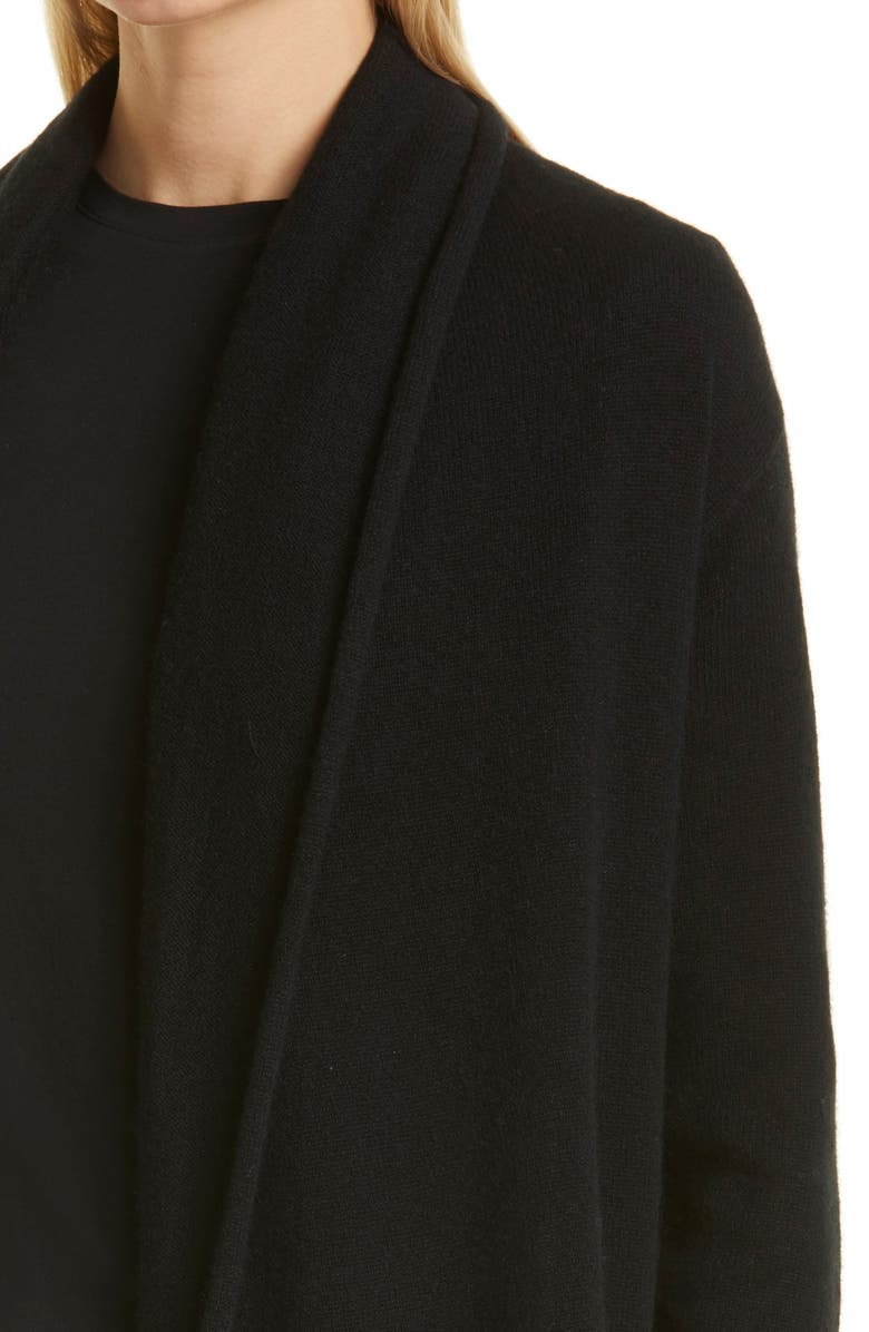 Club Monaco Cristina Open Front Cashmere Cardigan, Alternate, color,