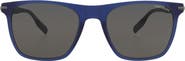Montblanc 55mm Square Sunglasses