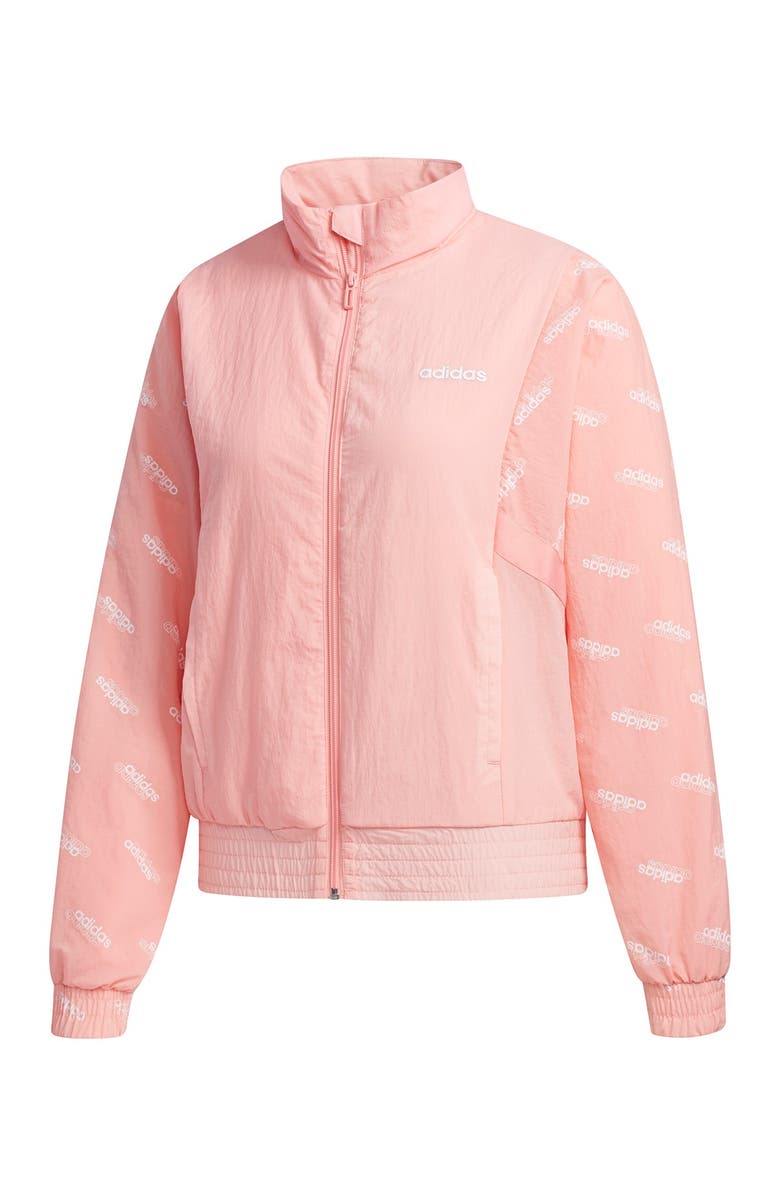 adidas Favorites Water Repellent Track Jacket, Main, color, 