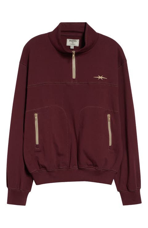 Bunkhouse Cotton Blend Quarter Zip Pullover