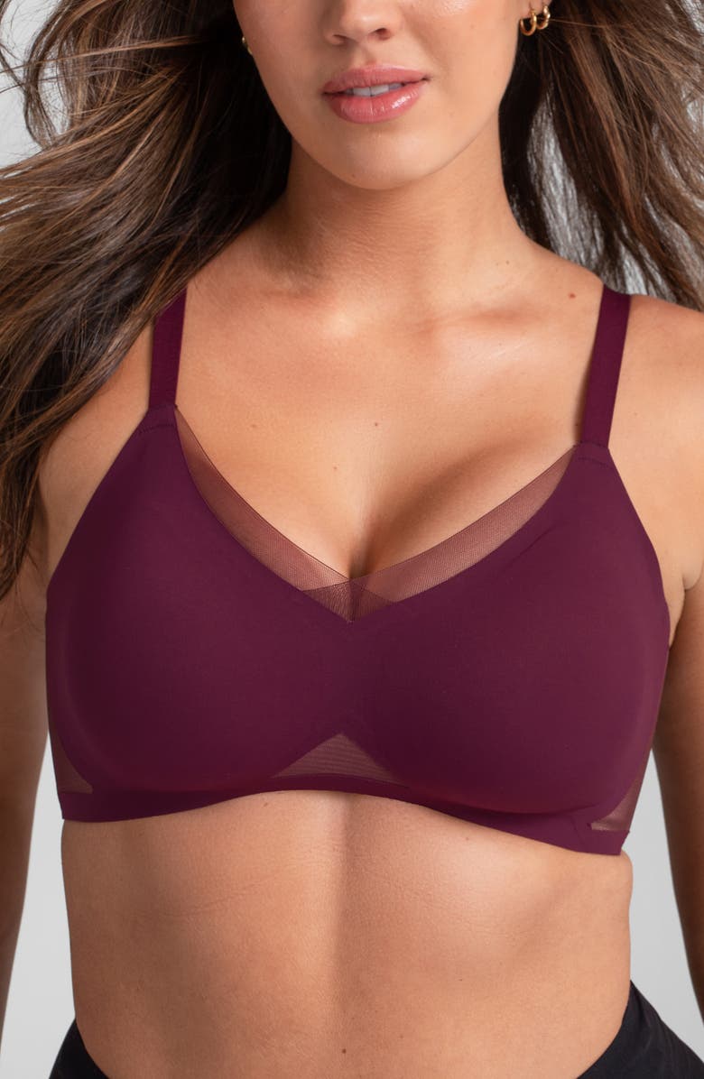 Honeylove CrossOver Wireless Bra, Main, color, Fig