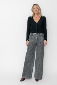 West Of Amelie Scallop Cardigan