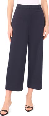 Halogen® Patch Pocket Crop Twill Pants