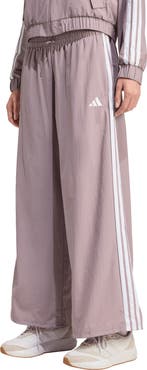 adidas 3-Stripe Wide Leg Track Pants
