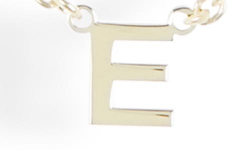 Meshmerise Diamond Initial Charm Necklace In Gold