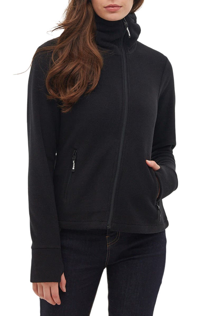 Bench. Ninja Asymmetric Fleece Jacket, Main, color,