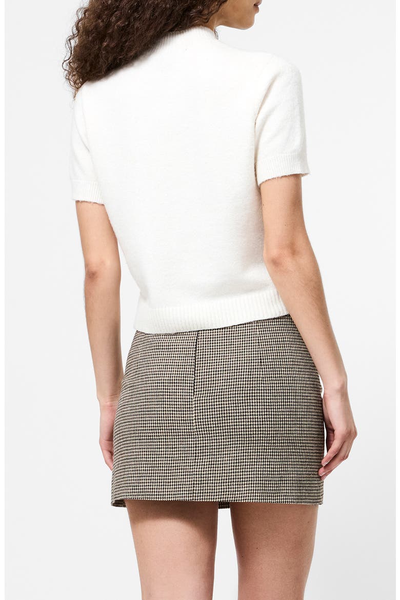 Vhari Short Sleeve Crop Sweater, Alternate, color, PORCELAIN CREAM