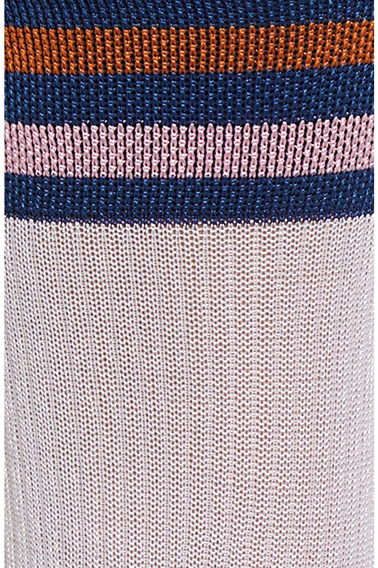Lona Stripe Crew Socks, Alternate, color, WHITE