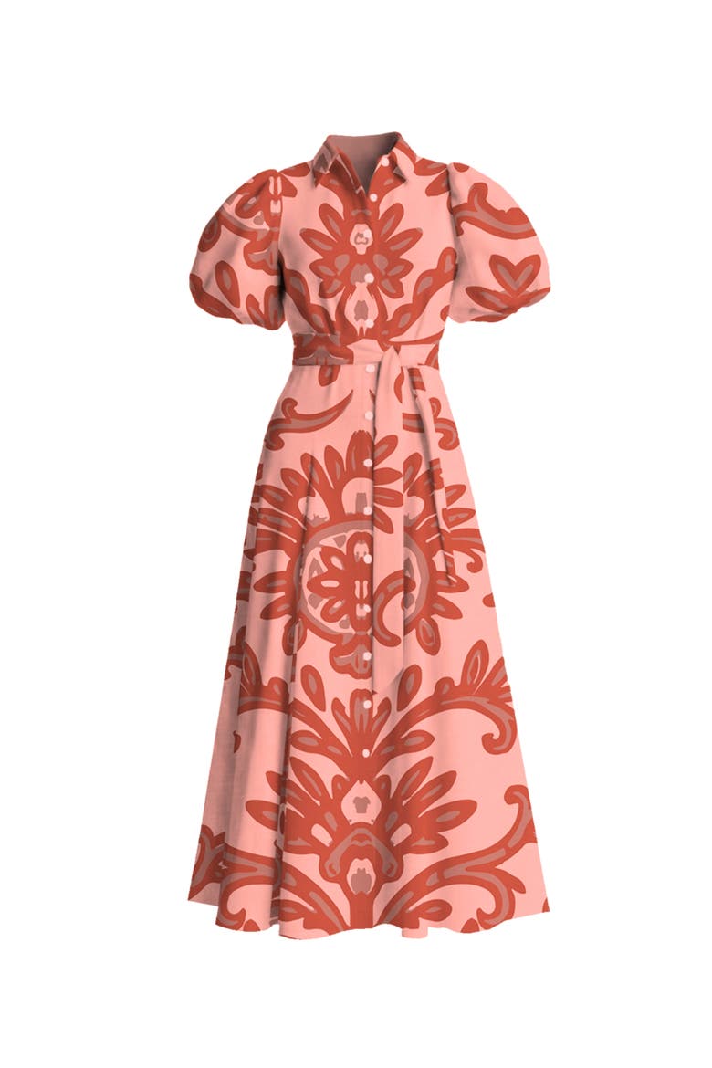 Selma Button Up Dress Elia, Alternate, color, Elia Rose