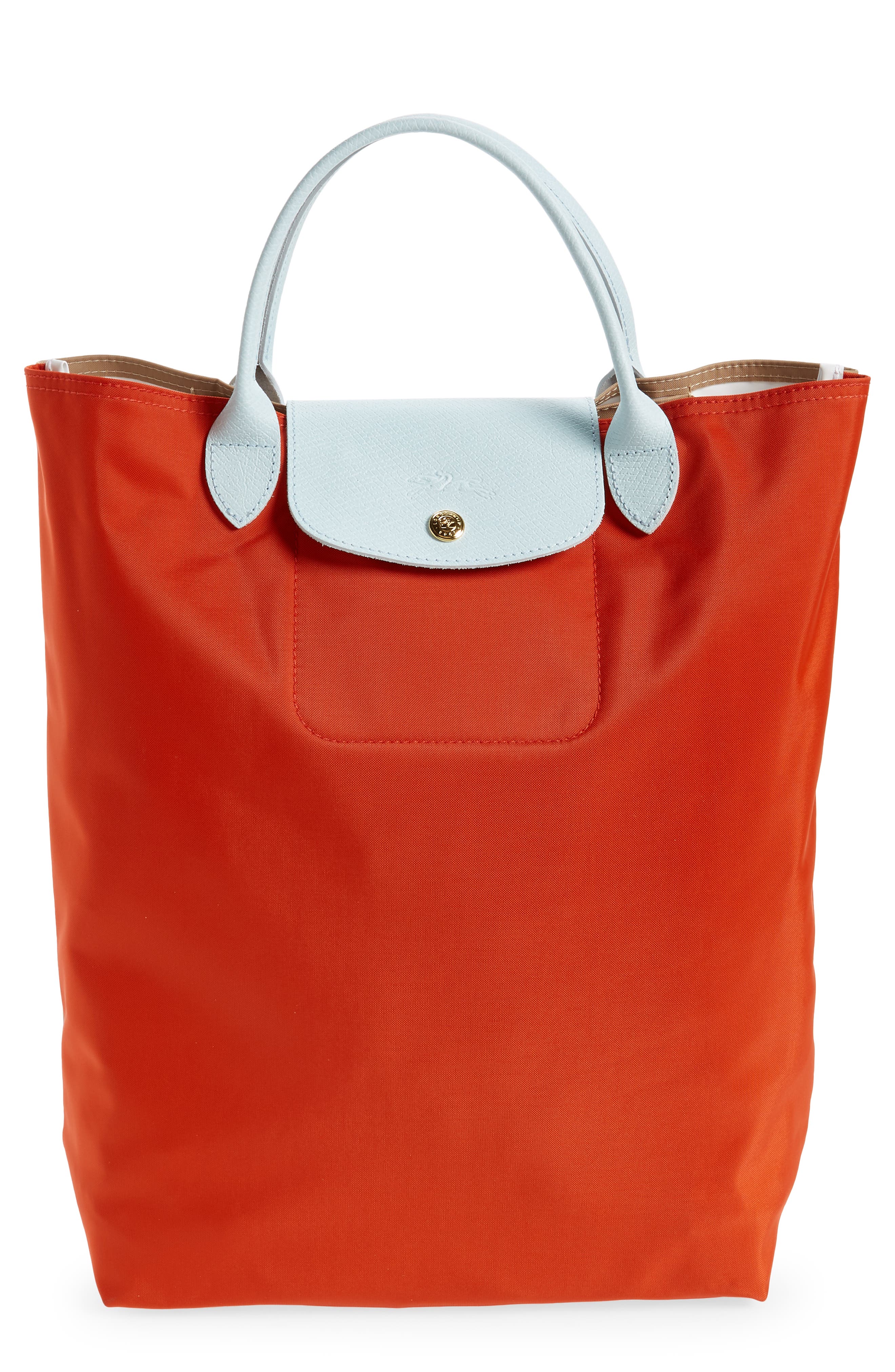 Longchamp Le Pliage Replay North/South Top Handle Tote, Main, color, 