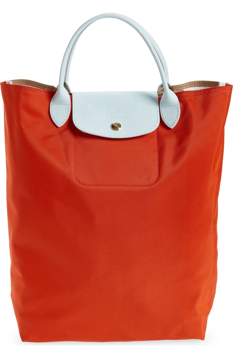 Longchamp Le Pliage Replay North/South Top Handle Tote, Main, color,