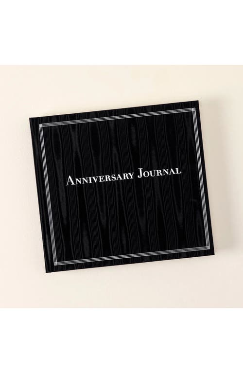 The Anniversary Journal by Stratton Binding Corp. in Black Silk Moire  product
